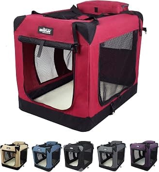 EliteField 3-Door Folding Soft Dog Crate product photo