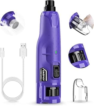 Casfuy Dog Nail Grinder Quiet, 45 dB 6-Speed product photo